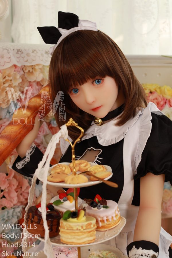 156cm/5ft1 C-cup Petite Maid Doll Reese #JS156-314