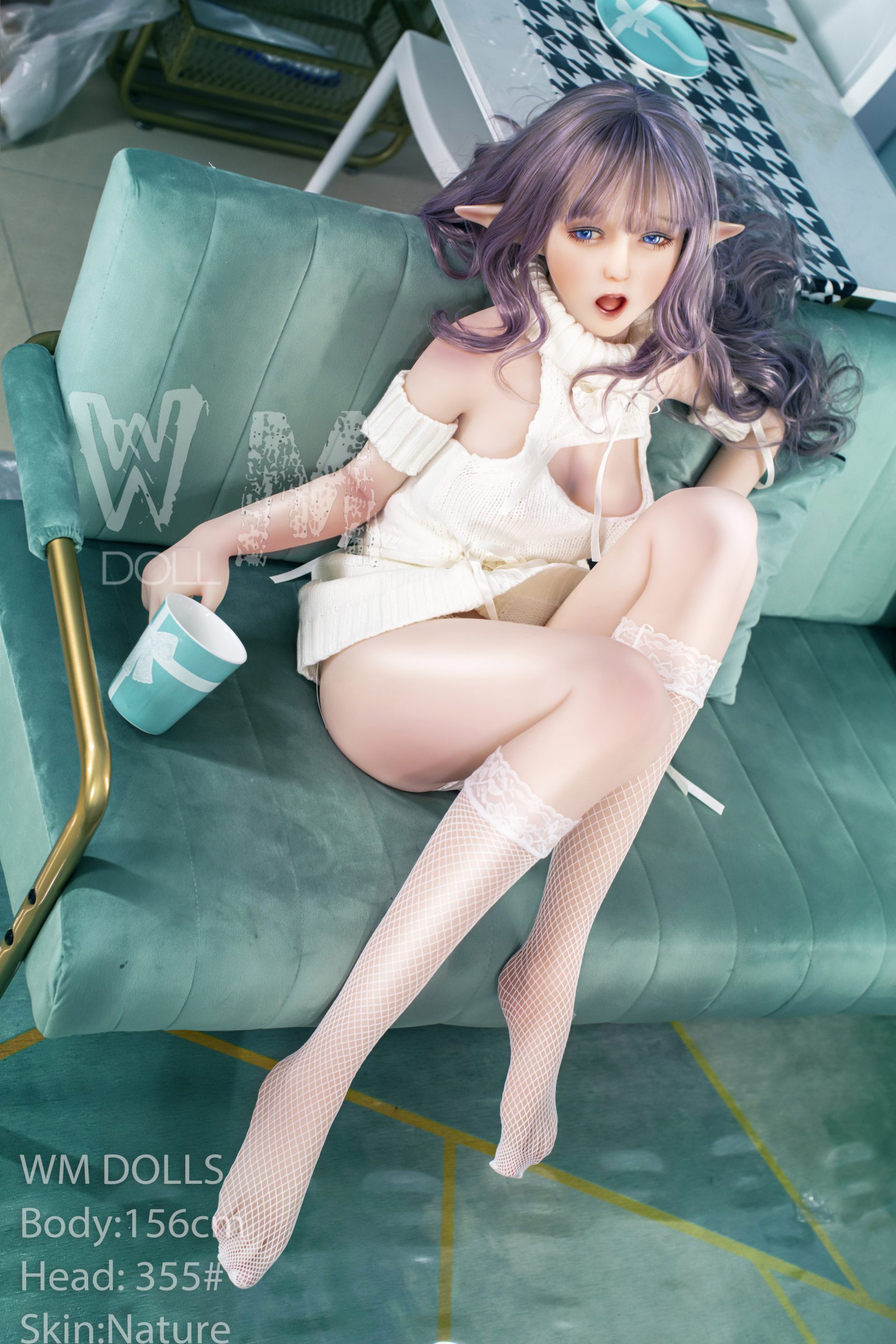 156cm/5ft1 C-cup Demon Elf Doll Blair #JS156-355 - Image 5