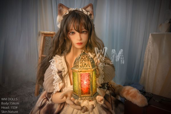 156cm/5ft1 C-cup Cute Cat Girl Doll Faye #JS156-153
