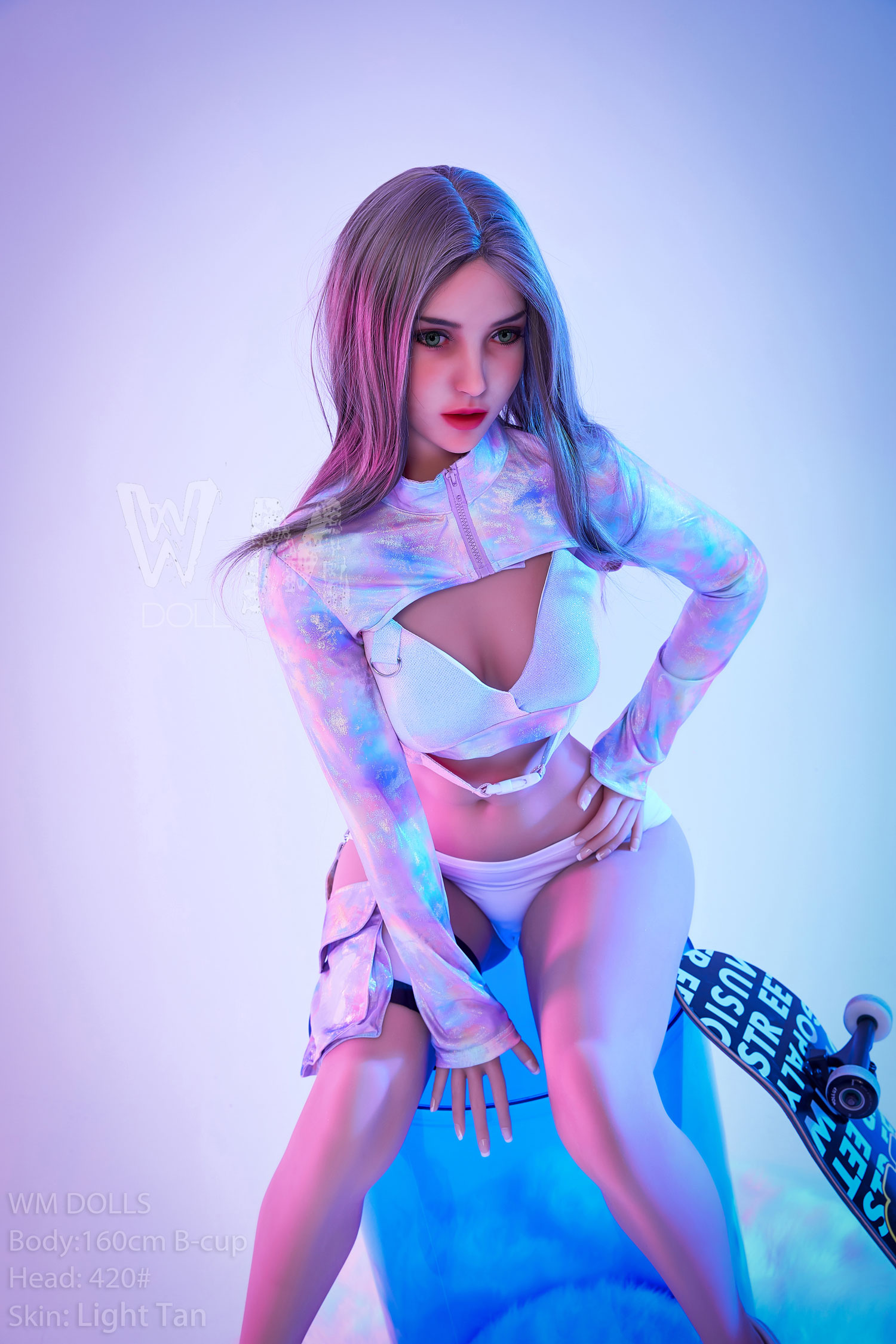 160cm/5ft3 B-cup Plus-Sized Beauty Sex Doll Candace#WM-160B-420 - Image 2