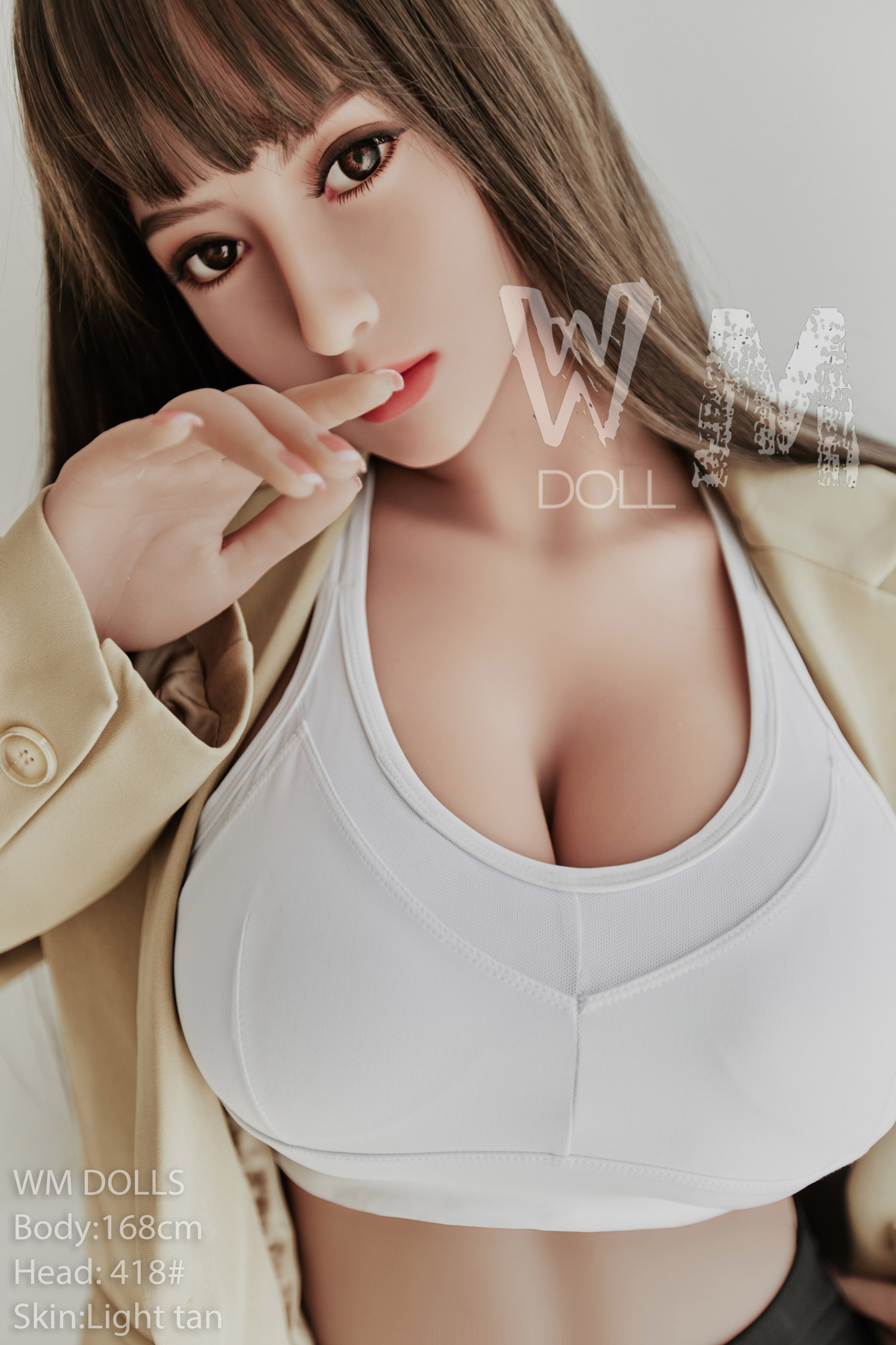 168cm/5ft6 D-cup Busty Asian Demure Sex Doll Zelda #JS168-418 - Image 6