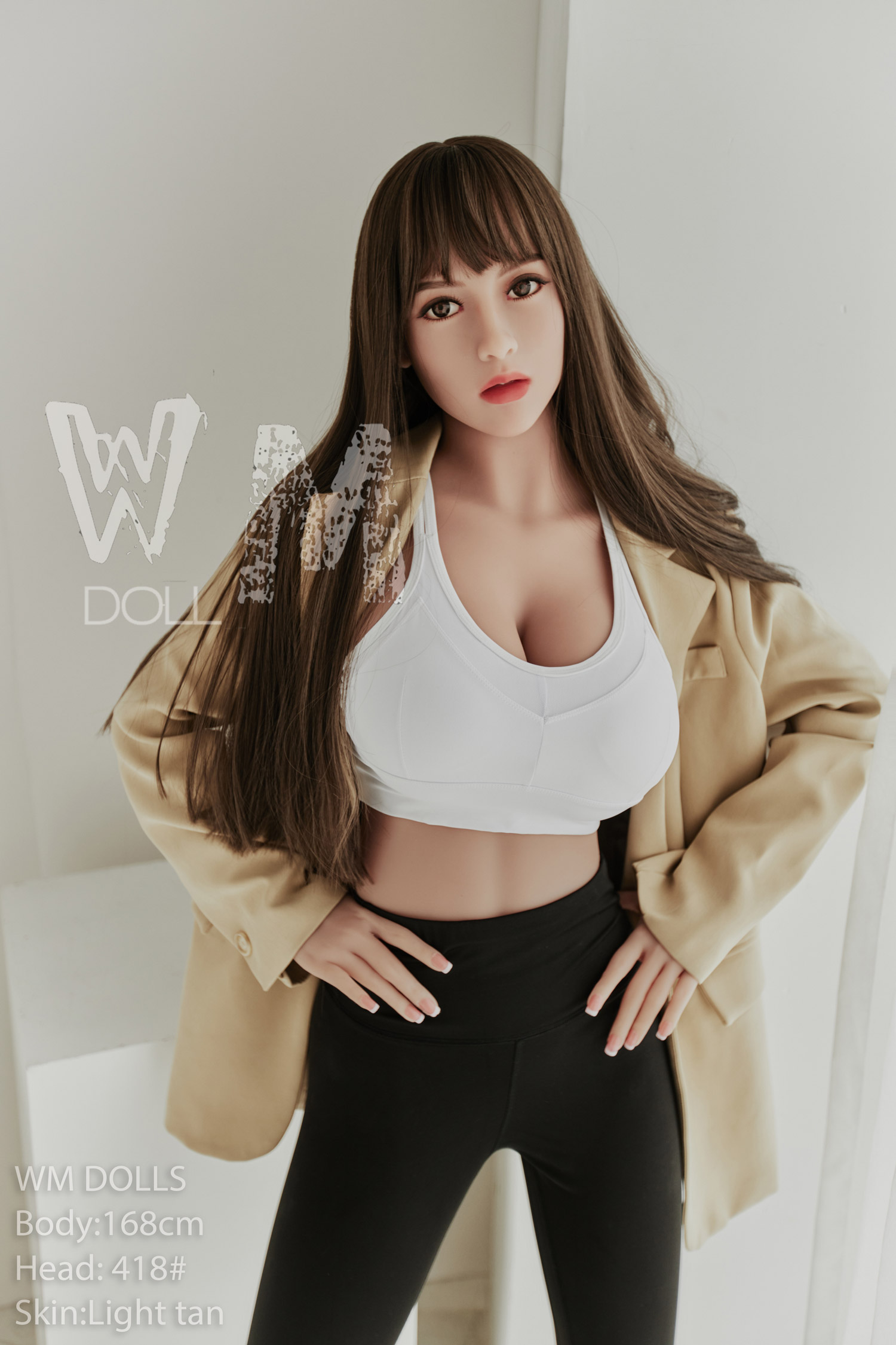 168cm/5ft6 D-cup Busty Asian Demure Sex Doll Zelda #JS168-418 - Image 7